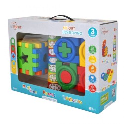 Eco Toys Lavinamieji edukaciniai žaislai kūdikiams  - Dovanų rinkinys - 3 žaislai