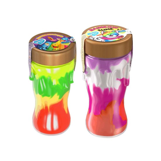 EcoToys Antistresinė Slime masė Rainbow 1 vnt Įvairių spalvų