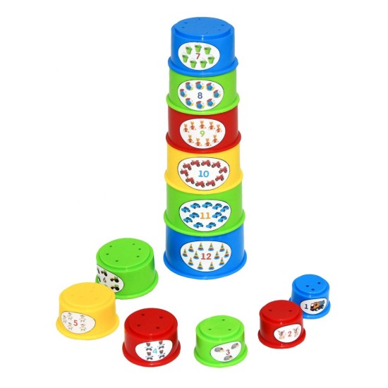 Eco Toys Lavinamieji edukaciniai žaislai kūdikiams  - Dovanų rinkinys - 3 žaislai