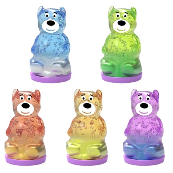EcoToys Antistresini Slime masė Meškutis (įvairių spalvų)