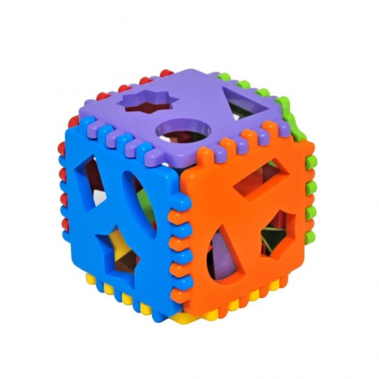 Eco Toys Lavinamasis formelių rūšiavimo žaidimas „Kubas“