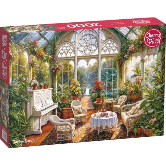 CherryPazzi dėlionė Garden Sonata 2000 det.