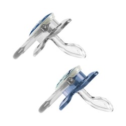 DR. BROWN'S tamsoje šviečiantys čiulptukai PreVent BUTTERFLY, mėlyni nuo 0-6 mėn., 2 vnt.