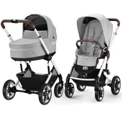 Cybex Talos S Lux universalus vežimėlis 2 in 1 Lava Grey