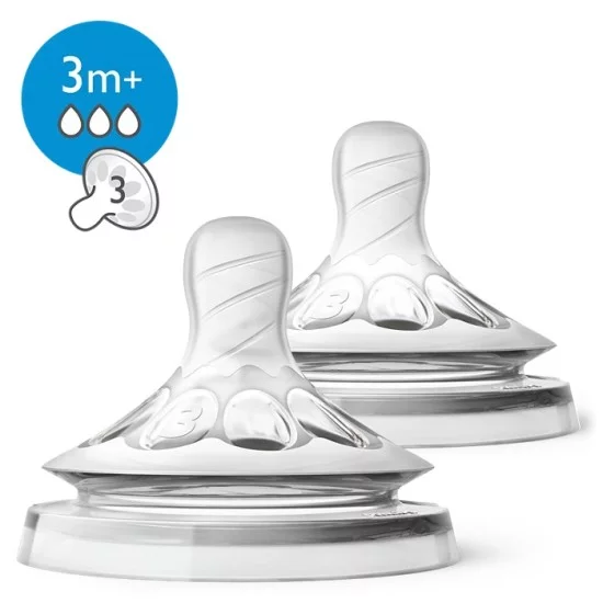 Philips Avent Natural žindukai 3+ Philips Avent Natural žindukai 3+