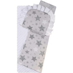 MINKY dviejų dalių komplektas DUET  į lopšį (įvairių spalvų)