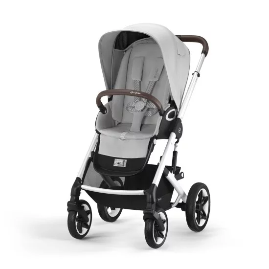 Cybex Talos S Lux universalus vežimėlis 3 in 1 Lava Grey