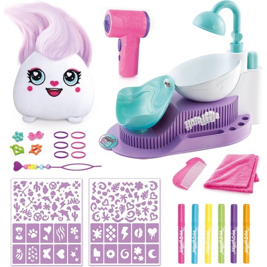 AIRBRUSH PLUSH HAIR ´IFFIC Rinkinys „Kirpykla“