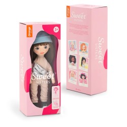 OrngeToys Medžiaginė lėlė Sofija su aksesuarais