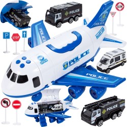 Malplay Lėktuvas su policijos transporto priemonėmis