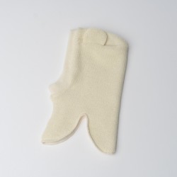 Vilaurita Šilta, dviejų sluoksnių kepurė - šalmukas su merino vilna