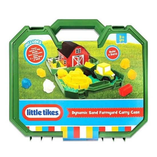 Malplay kinetinis smėlis su priedais lagaminėlyje, Little Tikes