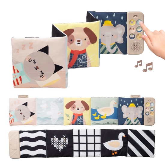Taf Toys Soothing Sounds Book -raminamųjų garsų knygelė