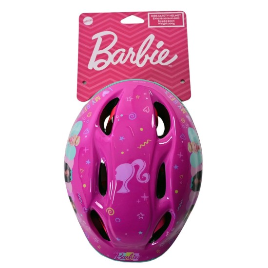 Olandų firmos vaikiškas dviratininko šalmas Barbie
