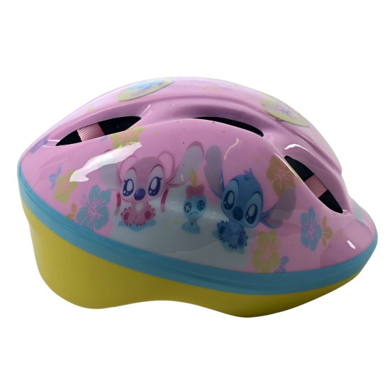Olandų firmos vaikiškas dviratininko šalmas  Stitch