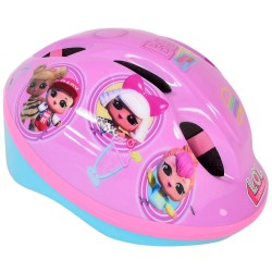 Olandų firmos vaikiškas dviratininko šalmas LOL dolls 
