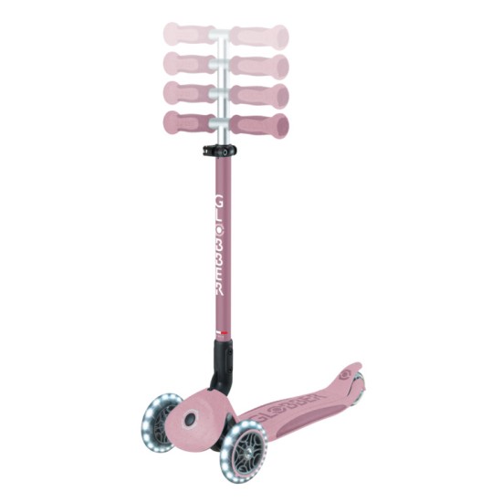 GLOBBER GO•UP DELUXE LIGHTS ECOLOGIC 360° paspirtukas šviečiančiais ratais