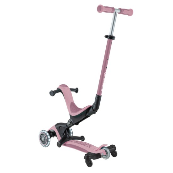 GLOBBER GO•UP DELUXE LIGHTS ECOLOGIC 360° paspirtukas šviečiančiais ratais