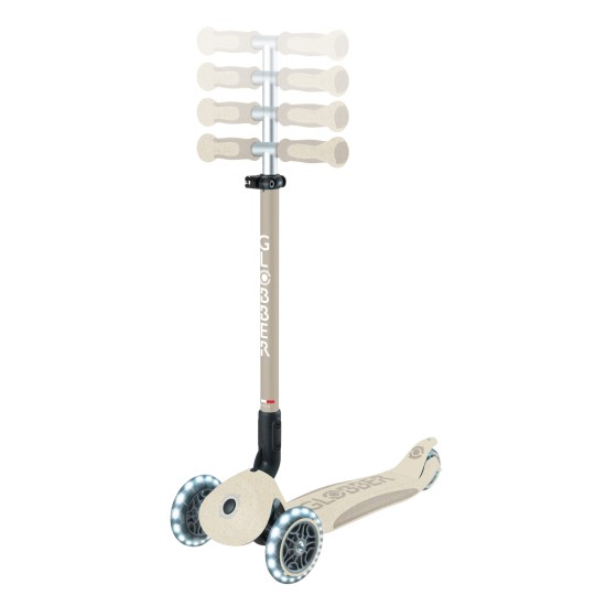 GLOBBER GO•UP DELUXE LIGHTS ECOLOGIC 360° paspirtukas šviečiančiais ratais