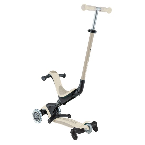 GLOBBER GO•UP DELUXE LIGHTS ECOLOGIC 360° paspirtukas šviečiančiais ratais