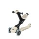 GLOBBER GO•UP DELUXE LIGHTS ECOLOGIC 360° paspirtukas šviečiančiais ratais