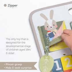 Taf Toys Lavinamoji sensorinė manipuliacijos ,veiklos sagčių lenta