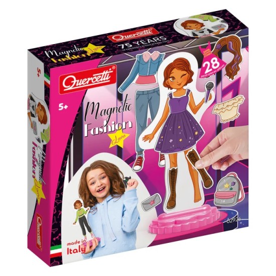 Quercetti  Magnetic Fashion Laura- aprenk lėlytę 