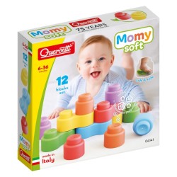 Quercetti Momy Soft - minkštos kaladėlės 12 det.