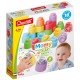 Quercetti Momy Soft Happy Sound - minkštos kaladėlės su barškučiais 18det.