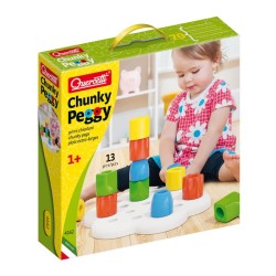 Quercetti  Chunky Peggy - lavinamoji mažylių mozaika 