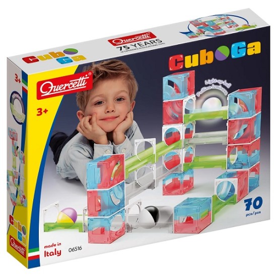 Quercetti  CUBOGA - lavinamoji kamuoliukų trasa 70 det