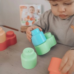 Quercetti Momy Soft - minkštos kaladėlės 12 det.