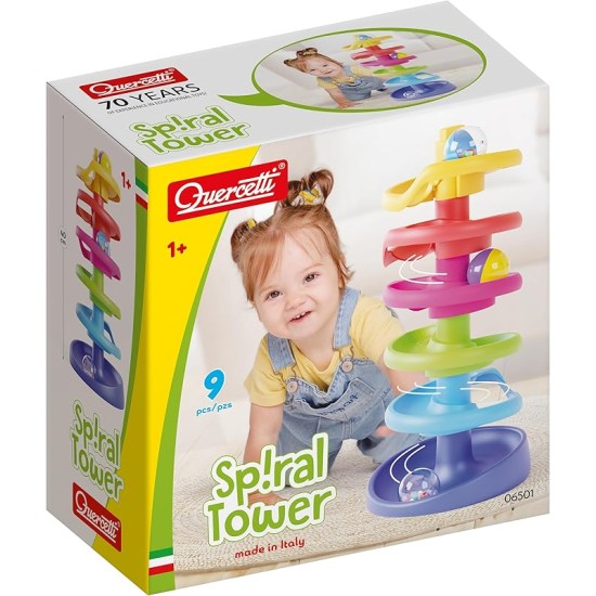Quercetti  Spiral Tower - lavinamoji kamuoliukų trasa  