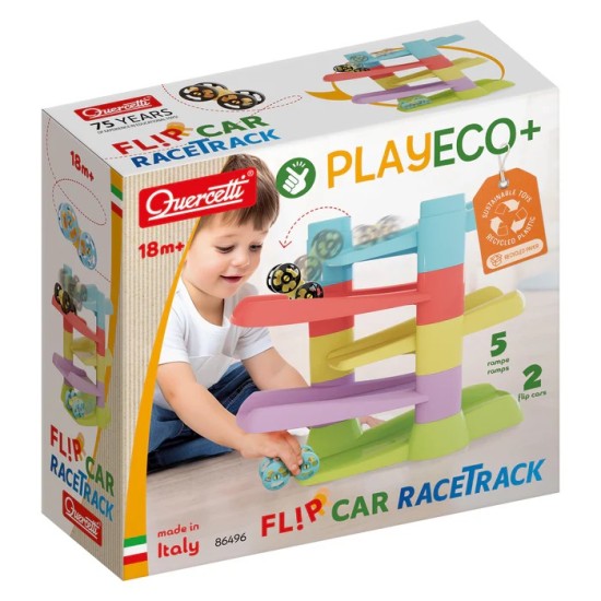 Quercetti Flip car race track/ Play Eco  - automobilių trasa