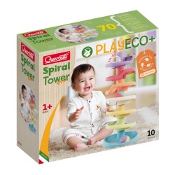 Quercetti  Spiral Tower EVO Play Eco - lavinamoji kamuoliukų trasa  
