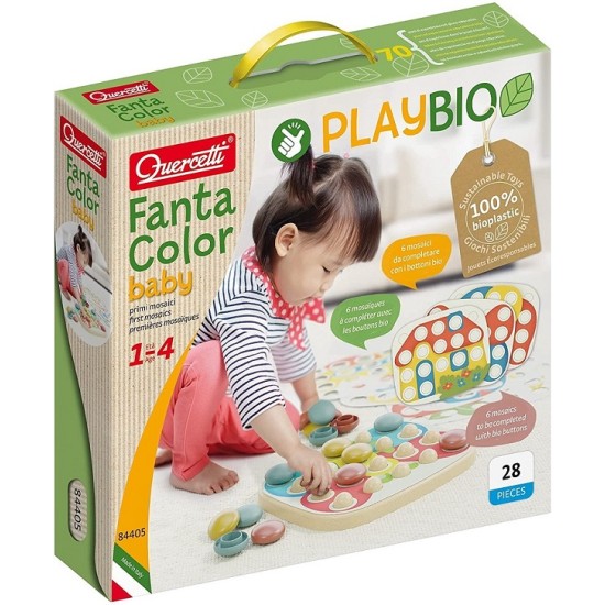 Quercetti  Play Bio - Fantacolor Baby 28 det.