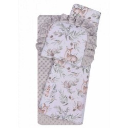 MINKY dviejų dalių komplektas DUET  į lopšį (įvairių spalvų)