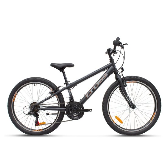 Dviratis CROSS Speedster 24" // 21G, dydis 12,5" (31 cm) (juoda)