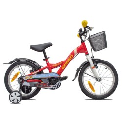 4KIDS Speed 16" // 1G, dydis 9.5" (24 cm) (raudona)