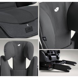 Joie autokėdutė I-TRAVER Signature, 100-150cm, Ebony, pilka