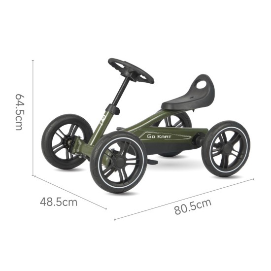 QPLAY GO KART vaikiškas minamas kartingas