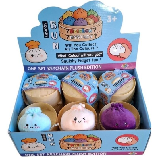 Antistresinis žaislas pakabukas "Koldūnas "Plush Dumpling 8 cm Antistresinis žaislas pakabukas "Koldūnas "Plush Dumpling 8 cm
