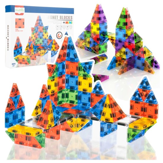 Malplay Magnetinis konstruktorius 76 det.