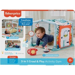 Fisher Price Lavinamasis žaidimų kilimėlis 3 in 1