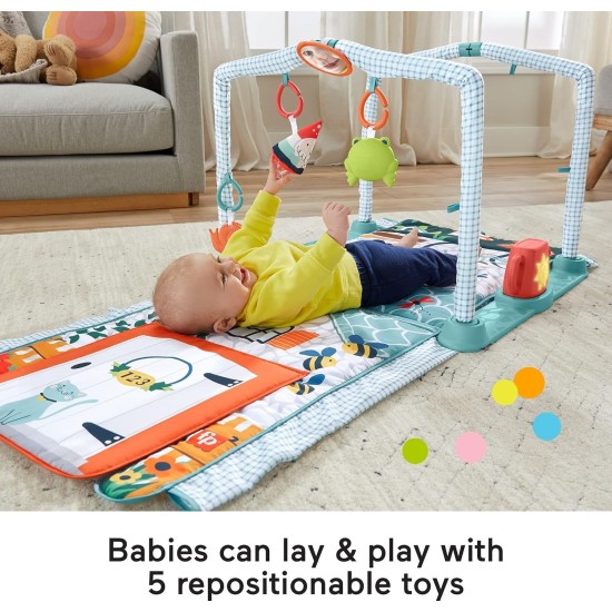 Fisher Price Lavinamasis žaidimų kilimėlis 3 in 1