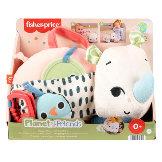 Fisher-Price Kūdikio pilvuko laiko žaislas Planet Friends klajojantis raganosis 