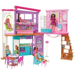 Barbie - Barbės atostogų namai MALIBU HAUSE Barbie - Barbės atostogų namai MALIBU HAUSE