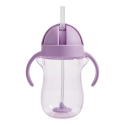 Munchkin Gertuvė su šiaudeliu, 296ml Cat Pink Munchkin Gertuvė su šiaudeliu, 296ml Cat Pink