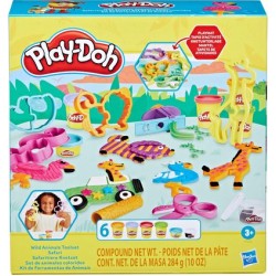 PLAY-DOH Rinkinys „Laukiniai gyvūnai“