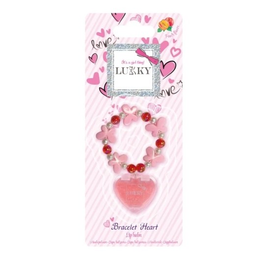 LUKKY Lūpų balzamas su aksesuaru „Bracelet Heart" LUKKY Lūpų balzamas su aksesuaru „Bracelet Heart"